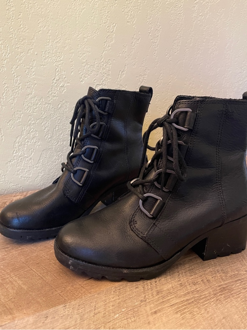 Black Combat Boots